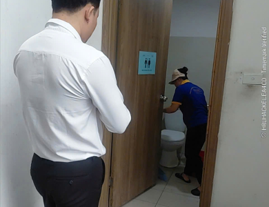 Vê sinh chung cư