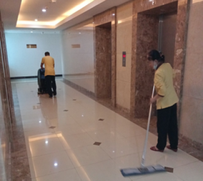 Dịch vụ vệ sinh bảo trì tòa nhà Hoàng Mai